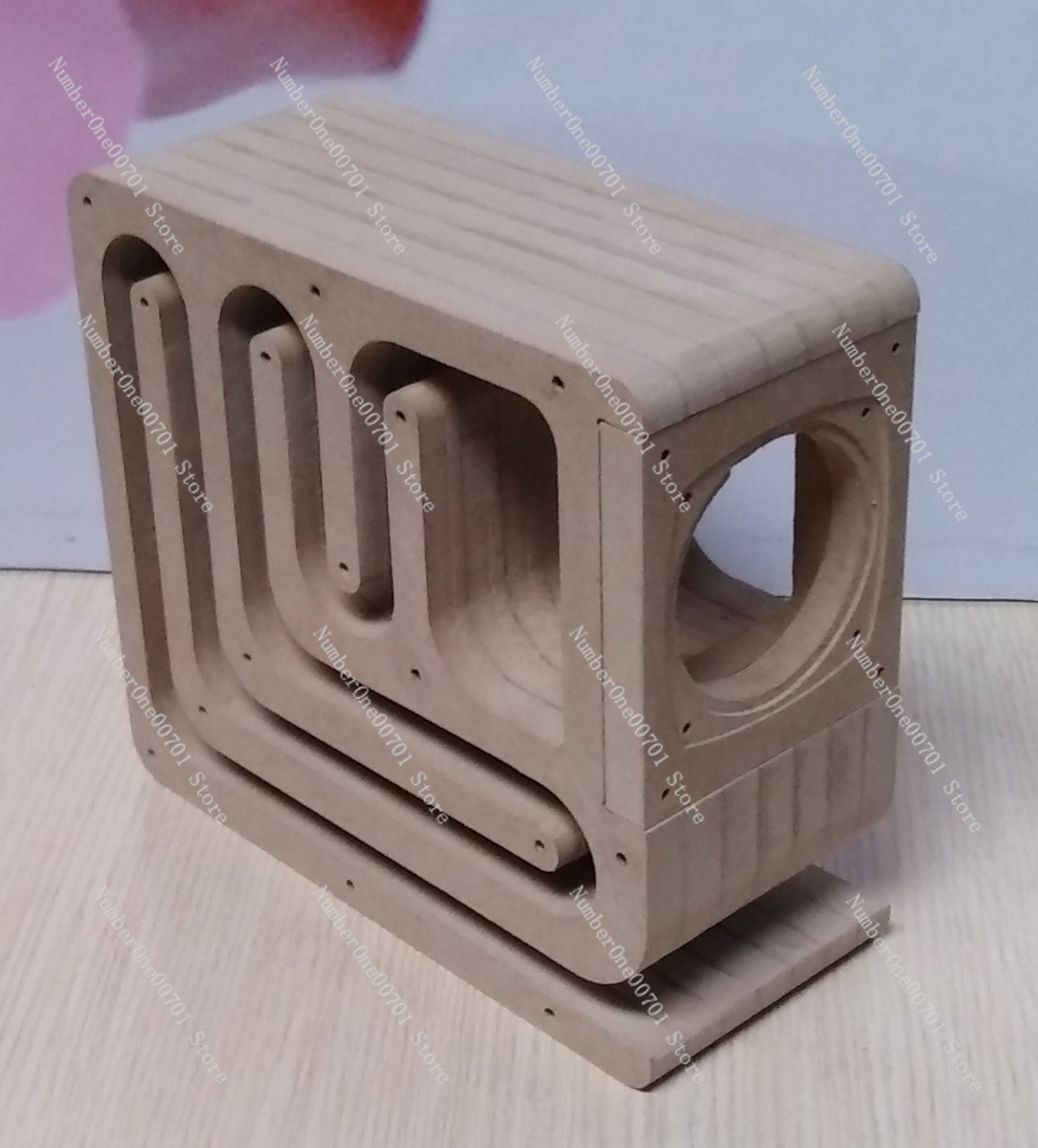 Diy Speaker - 2/3/4 Inch Wooden Maze Speaker Box