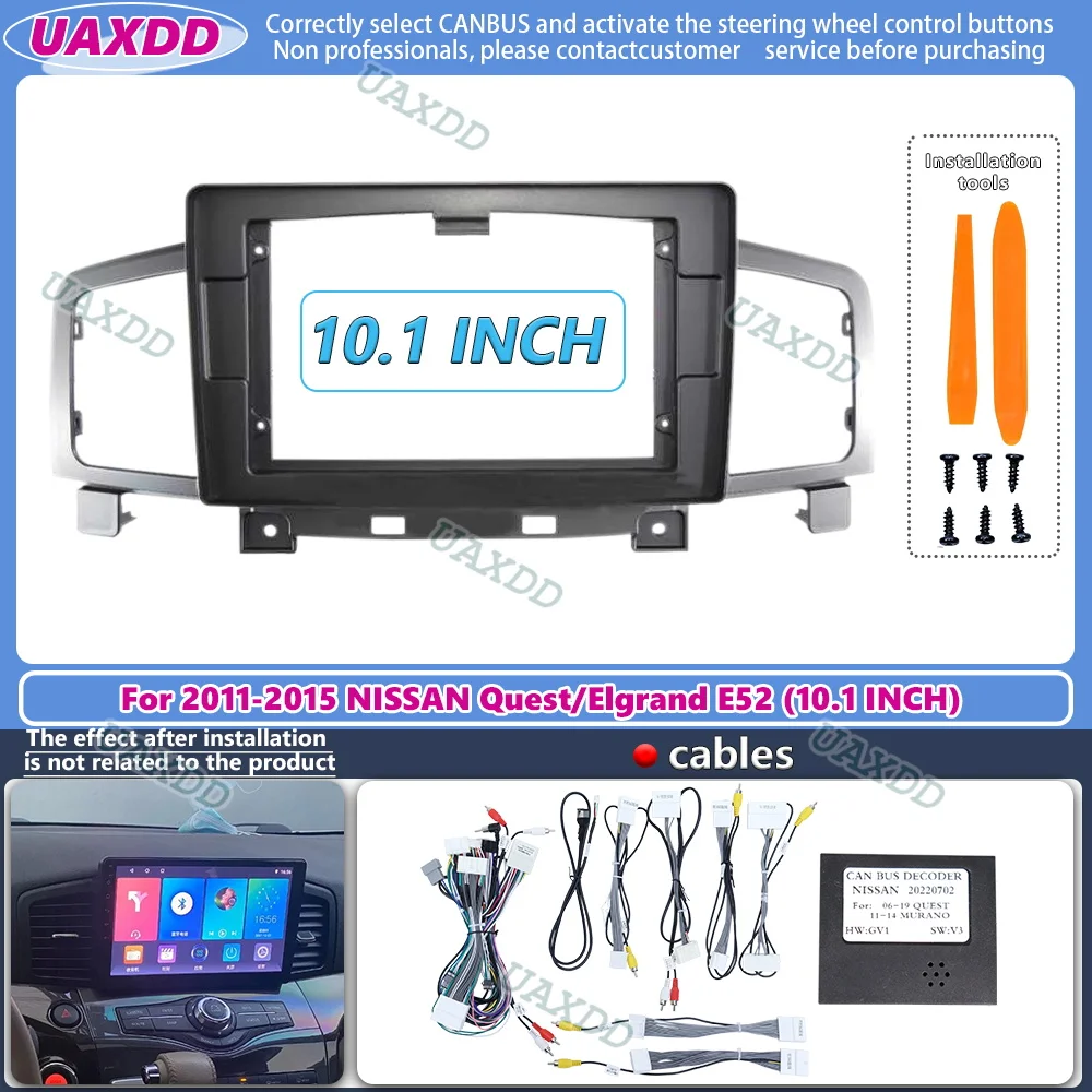 Audio Cable Rca - Car Radio Fascias Frame For Nissan