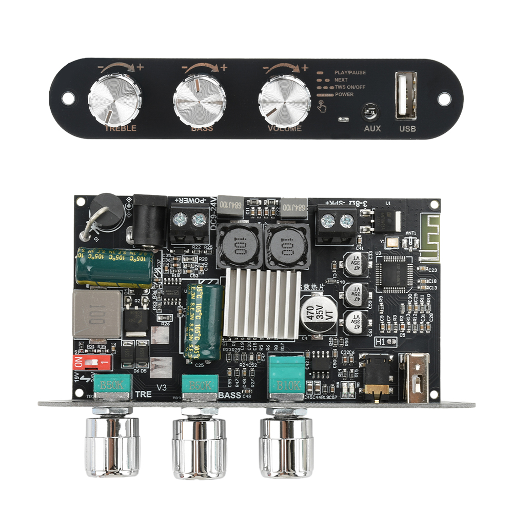 Volume Control Board - ZK-1001U TPA3116D2 Mono 100W Bluetooth 5.3