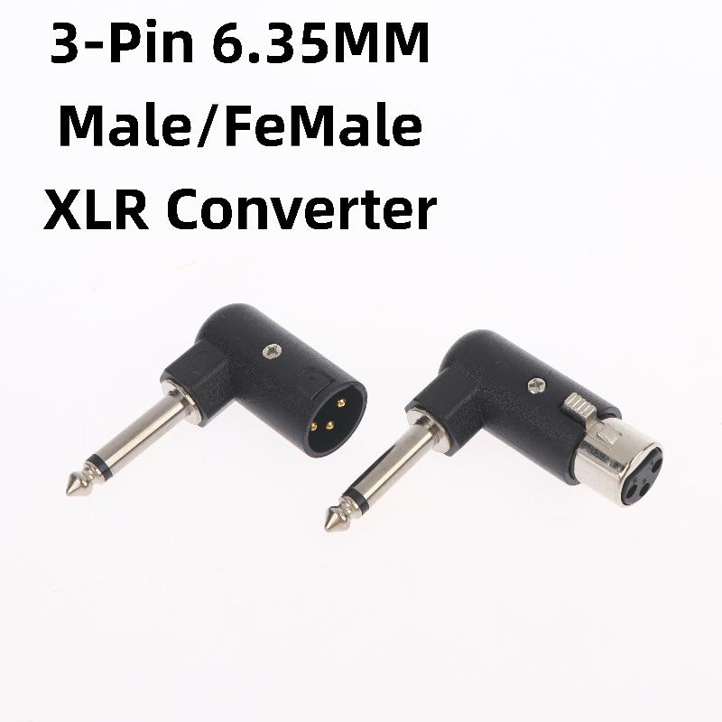 Audio Interface - 1/2Pcs XLR Plug Male/Female To 6.35mm