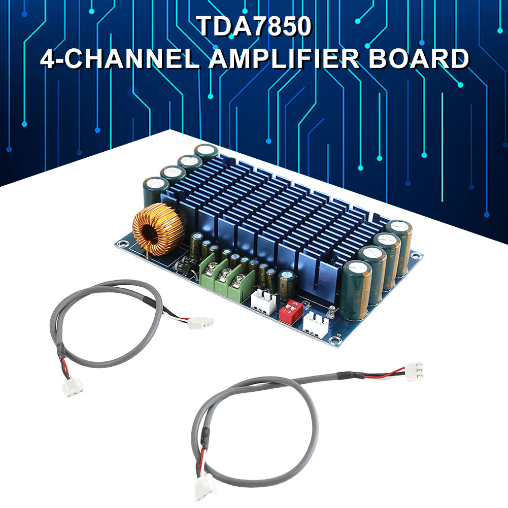 XH-M180 TDA7850 Stereo High Po - Audio Amplifier Board review and price