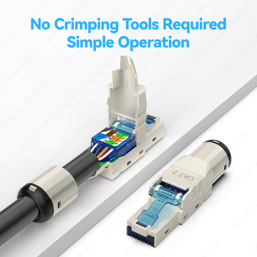 Denswire Tool-Free RJ45 Connec - Rj45 Jack review and price