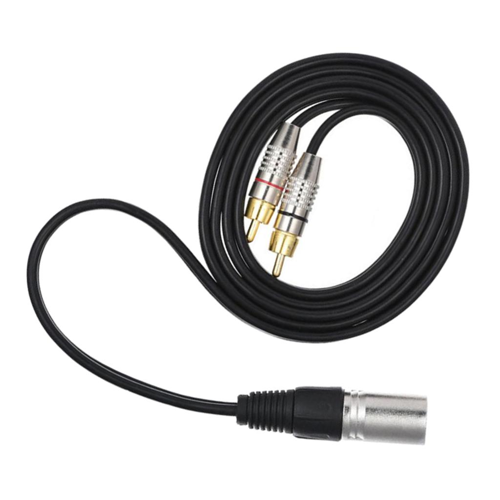 XLR Audio Splitter Cable to Rc - Audio Cable Rca review and price