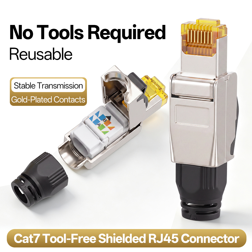 RJ45 Connector Cat7 Tool‑Free  - Rj45 Jack review and price