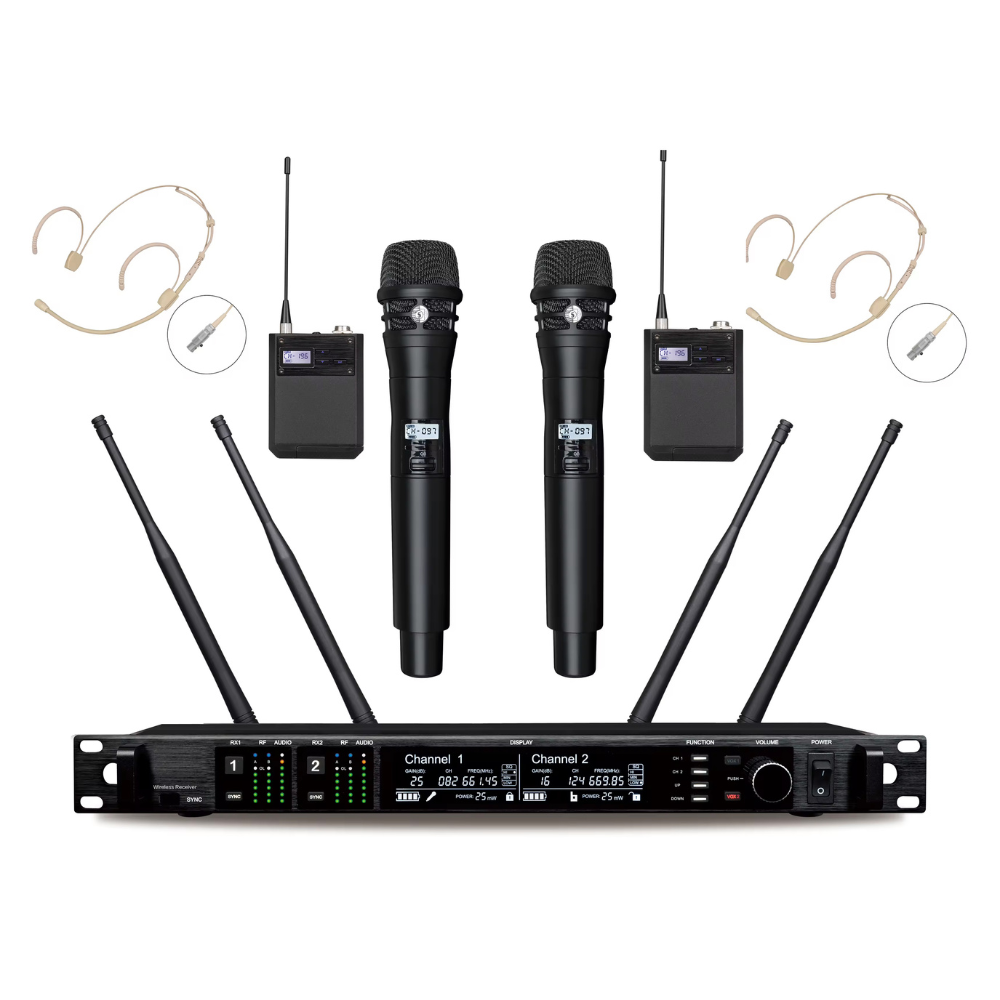 AD4D 2Channel Dual UHF True Di - Ribbon Microphone review and price