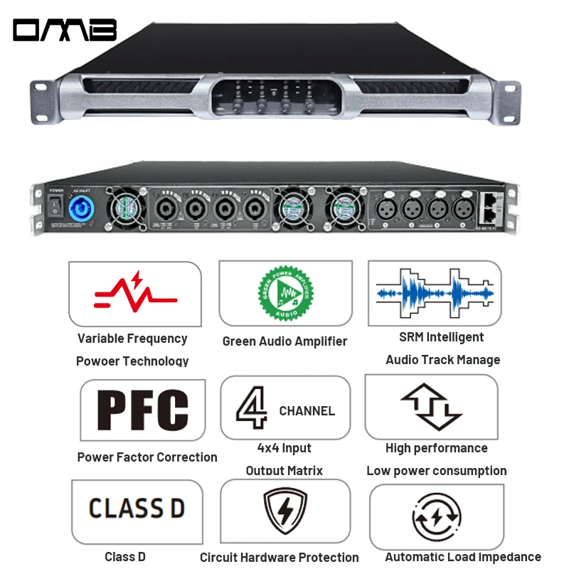 TLF PFA12KLedProfessional Audi - Class D Amplifier review and price