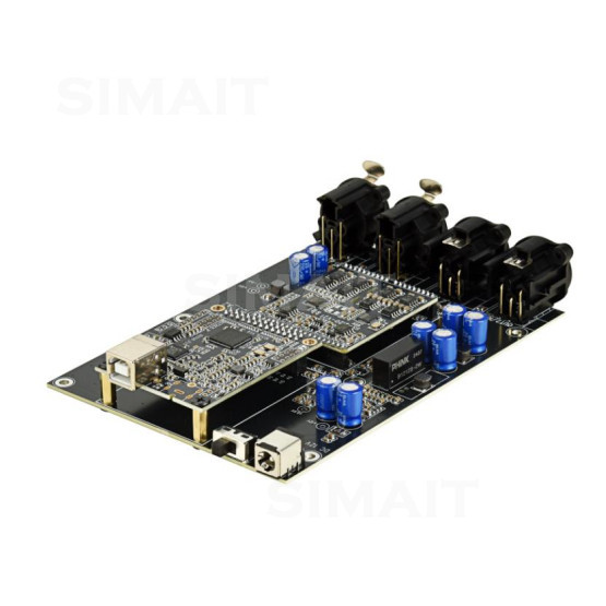 USB ASIO Audio Interface XMOS  - Usb Sound Card review and price