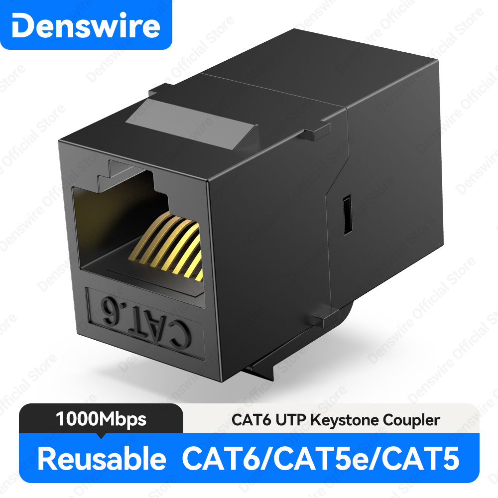 Denswire RJ45 CAT6 Inline Coup - Rj45 Jack review and price