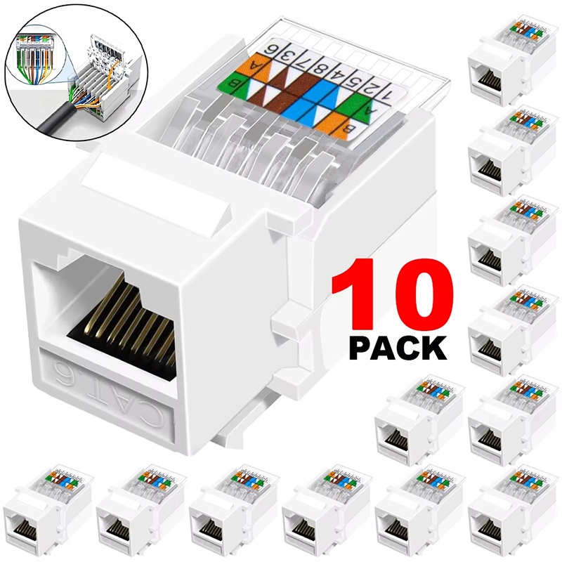 10pcs Cat6 RJ45 Network Module - Rj45 Jack review and price