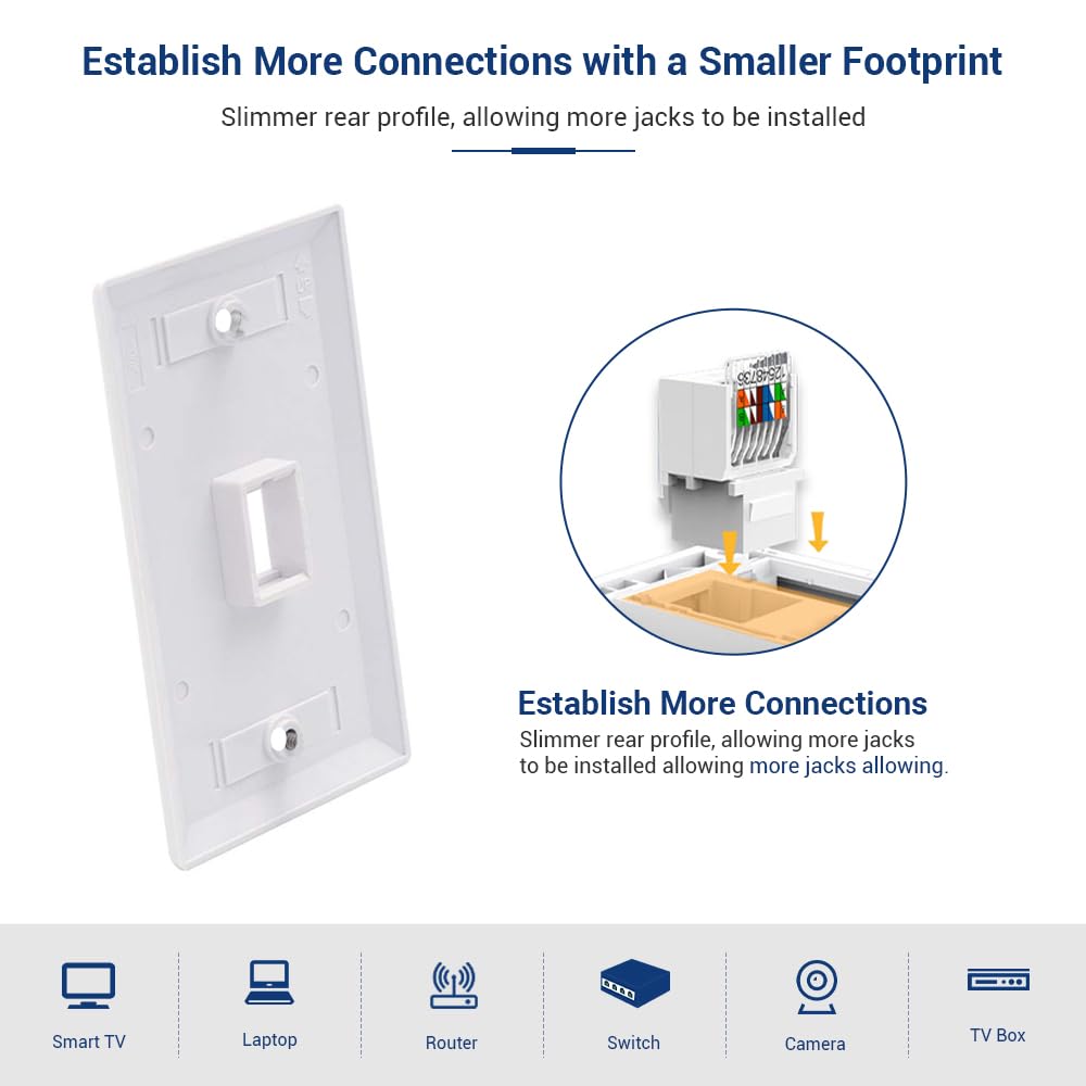 10pcs Cat6 RJ45 Network Module - Rj45 Jack review and price