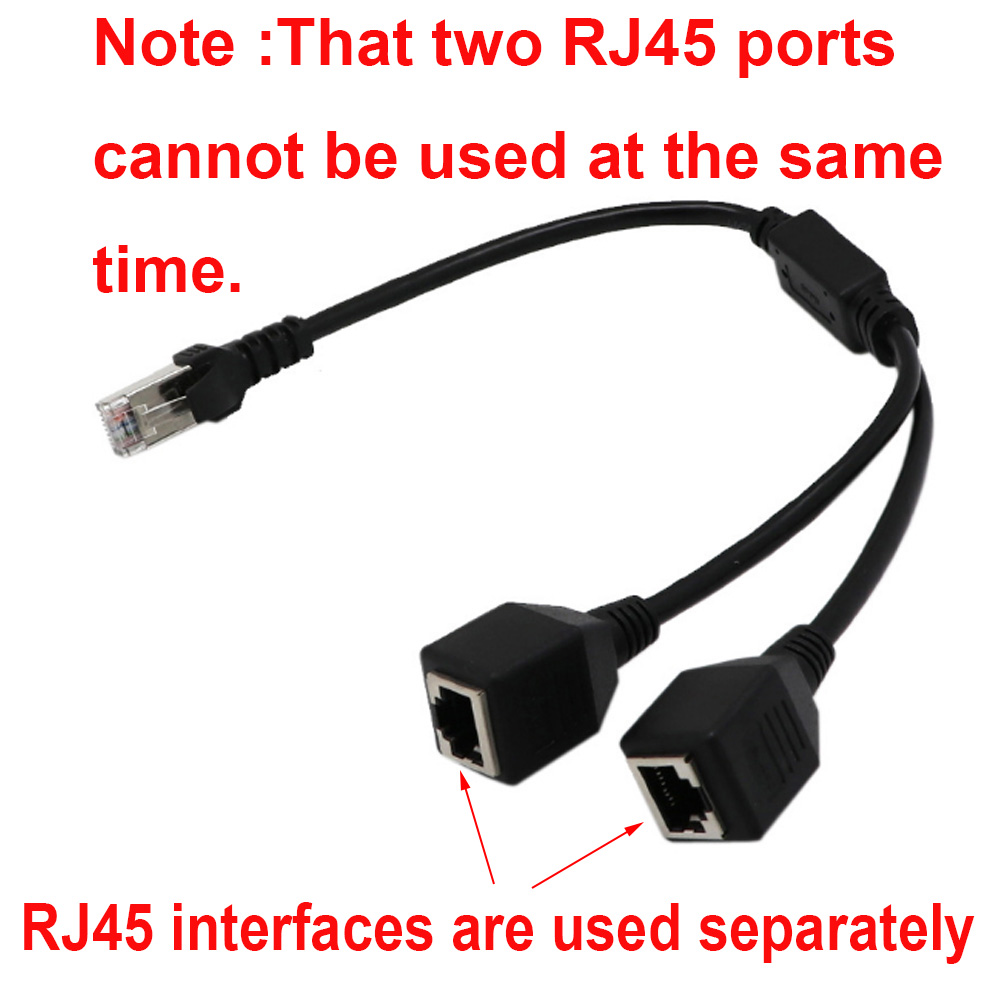 1 to 2 RJ45 LAN Splitter Cable - Rj45 Jack review and price