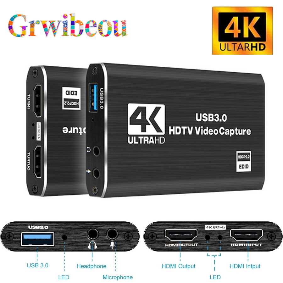 4K USB 3.0 Video Capture Card  - Usb Sound Card review and price