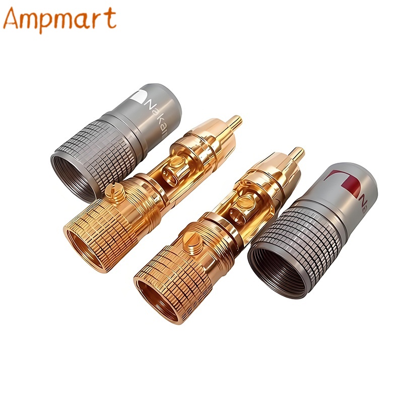 High End Pure Copper Gold Plat - Audio Cable Rca review and price
