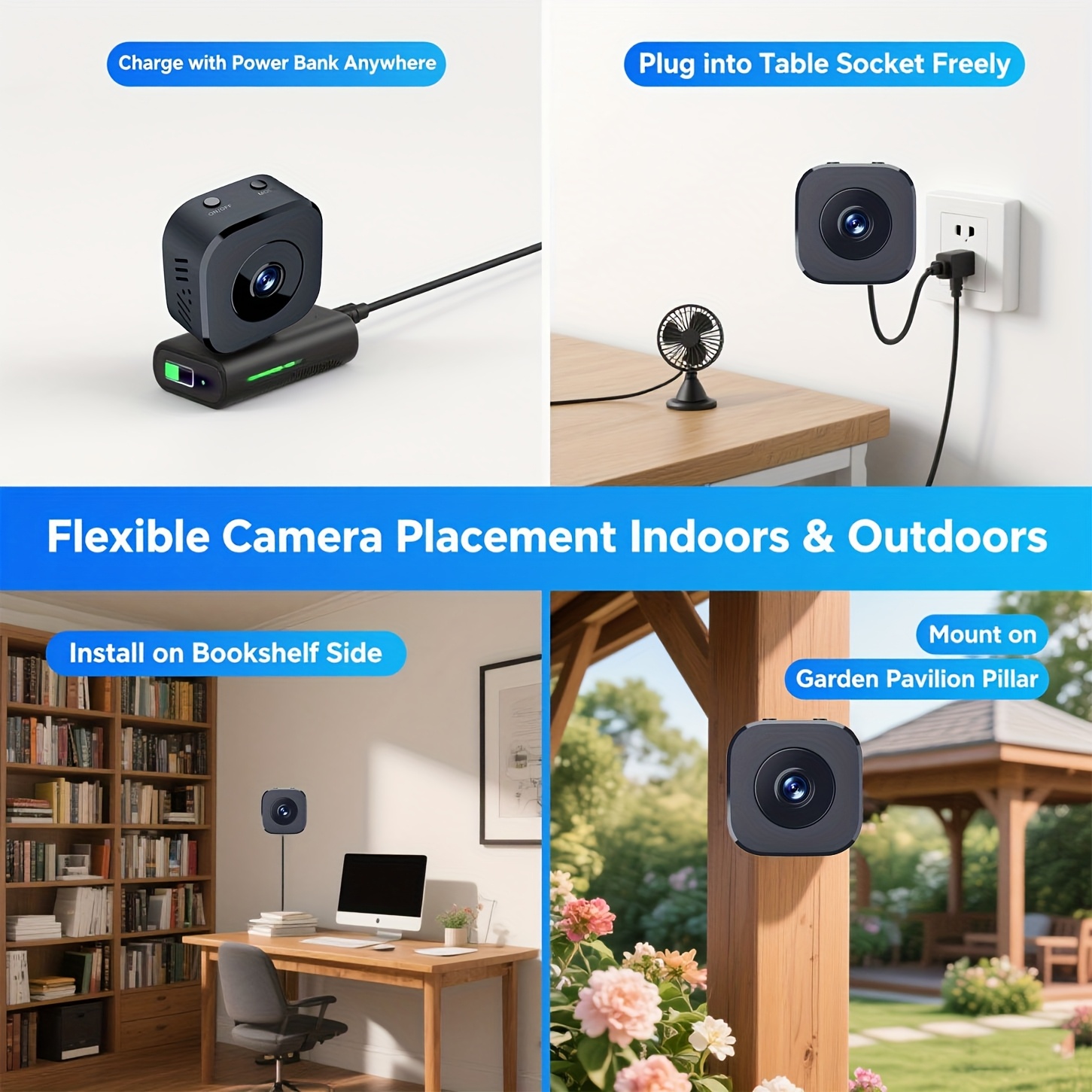 1080P HD Mini WiFi Camera Indo - Usb Sound Card review and price