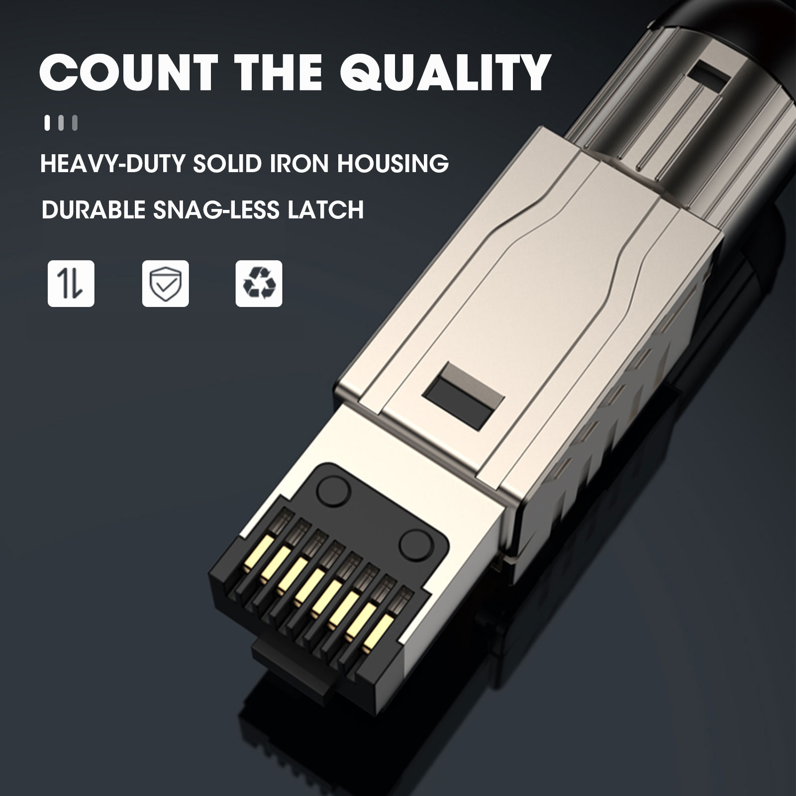 ZoeRax 2-Pack RJ45 Connectors  - Rj45 Jack review and price