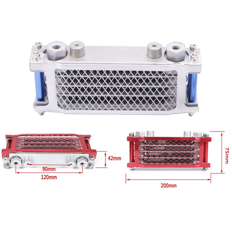 Motorcycle Oil Cooling Cooler  - Heatsink Aluminum review and price