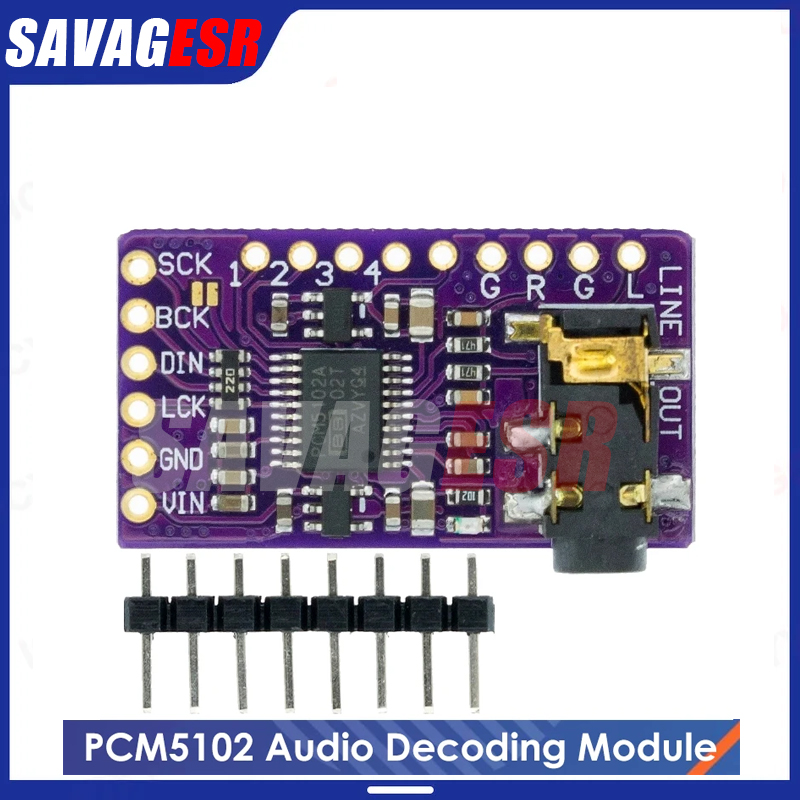 Interface I2S PCM5102A DAC Dec - Pcm5102 review and price