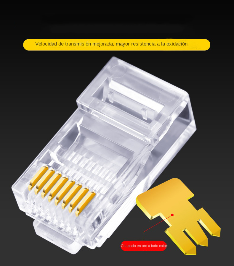 100pcs RJ45 Cat6 Cat5e Pass Th - Rj45 Jack review and price